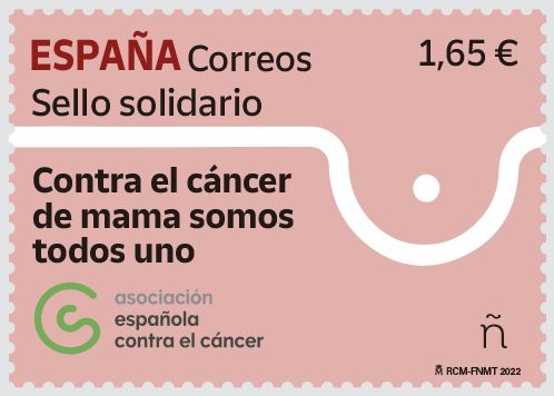 Correos presenta un sello solidario dedicado a la lucha contra el cáncer de mama - 1, Foto 1