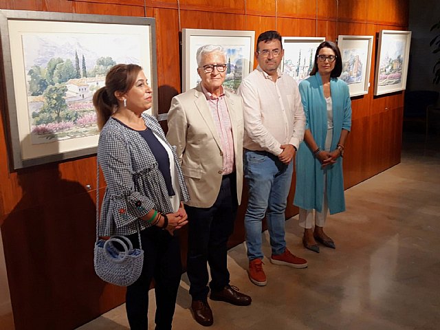 Zacarías Cerezo exhibe en el Siyâsa la fuerza del paisaje del Camino de la Vera Cruz - 1, Foto 1