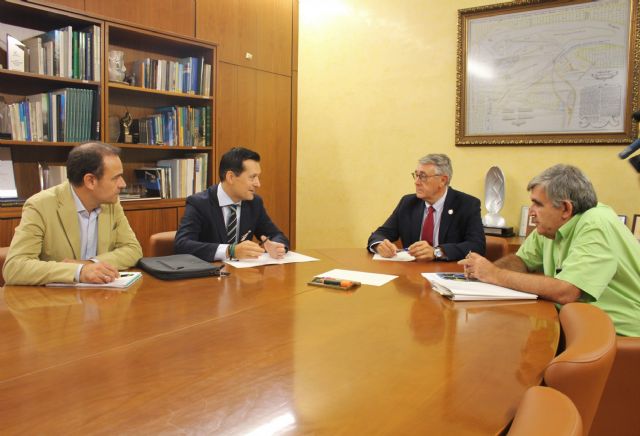 El presidente de la CHS se reúne con el consejero de Fomento de la Comunidad Autónoma de la Región de Murcia - 1, Foto 1