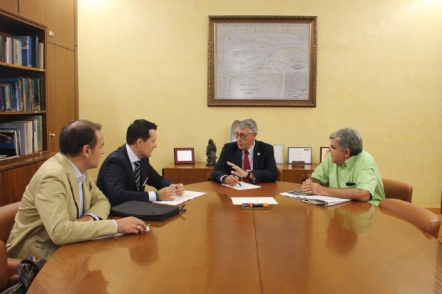 El presidente de la CHS se reúne con el consejero de Fomento de la Comunidad Autónoma de la Región de Murcia - 2, Foto 2