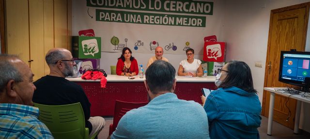 La coordinadora de Izquierda Unida-Verdes de la Región de Murcia analiza la coyuntura política y marca prioridades para el nuevo curso - 3, Foto 3