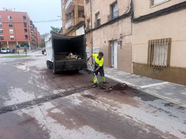 El Ayuntamiento de Lorca destaca la actuación coordinada y la efectividad de todos los servicios municipales tras las lluvias de este fin de semana El Ayuntamiento de Lorca destaca la actuación coordinada y la efectividad de todos los servicios municipales tras las lluvias de este fin de semana