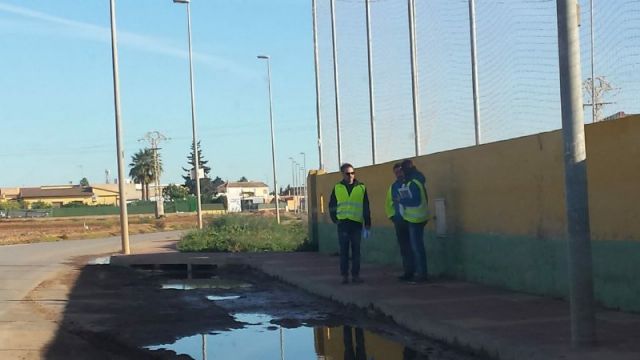 La CARM atiende las iniciativas de MC para mejorar la canalización de pluviales en la carretera que une El Albujón con La Aljorra - 2, Foto 2