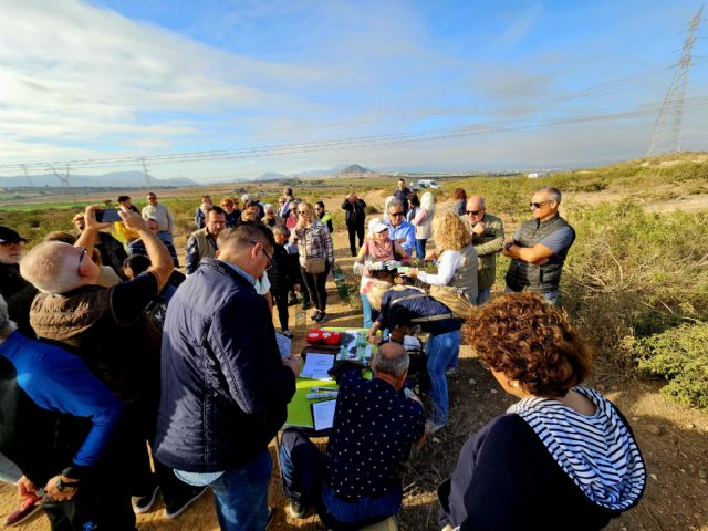 El bosque San Juan Pablo II, ya brilla en el Cabezo Ventura en Los Camachos - 1, Foto 1