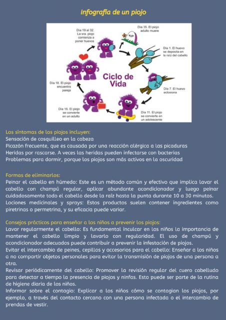 Educación presenta la campaña Piojos Fuera que llevará champú preventivo a todos los centros educativos - 2, Foto 2