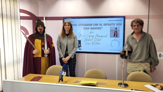 La Concejalía de Turismo organiza 3 Paseos literarios con el Infante don Juan Manuel por el Barrio del Castillo de Molina de Segura - 2, Foto 2