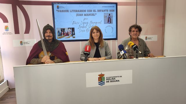 La Concejalía de Turismo organiza 3 Paseos literarios con el Infante don Juan Manuel por el Barrio del Castillo de Molina de Segura - 3, Foto 3