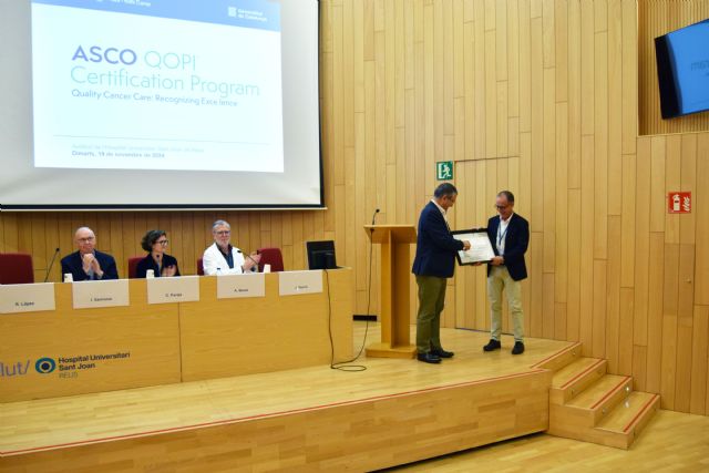 El Hospital Universitari Sant Joan de Reus reconocido internacionalmente por su excelencia en la atención del cáncer - 1, Foto 1