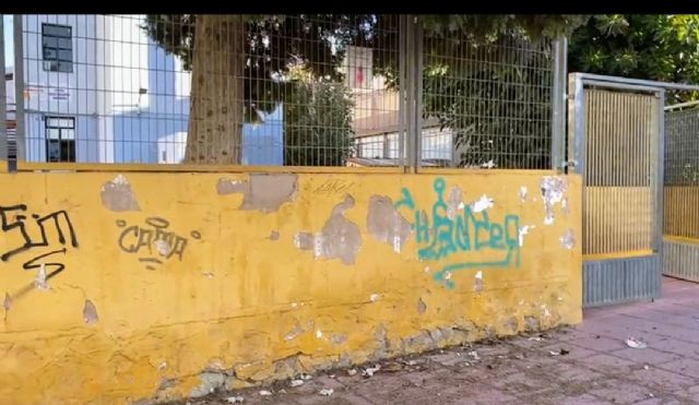 Sí Cartagena denuncia el estado de abandono del antiguo colegio El Cuco - 1, Foto 1