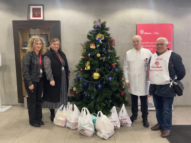 Ribera Hospital de Molina se suma a la campaña de recogida de alimentos de Cáritas - 1, Foto 1