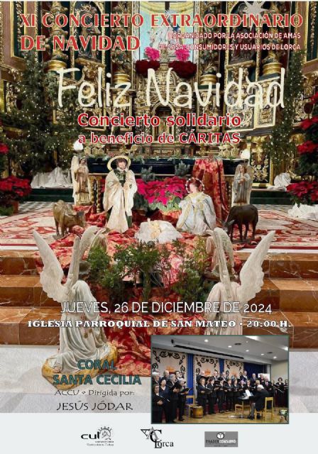 La iglesia parroquial de San Mateo acogerá el tradicional concierto de Navidad organizado por la Asociación de Amas de Casa, Consumidores y Usuarios de Lorca - 2, Foto 2