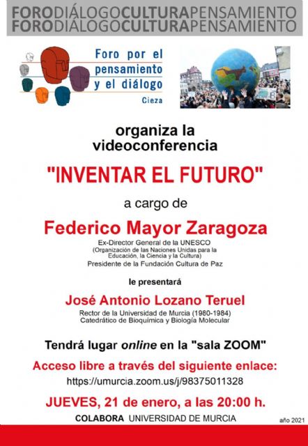 Federico Mayor Zaragoza, Doctor Honoris Causa por la UMU, ofrece este jueves la conferencia 'Inventando el futuro' - 1, Foto 1