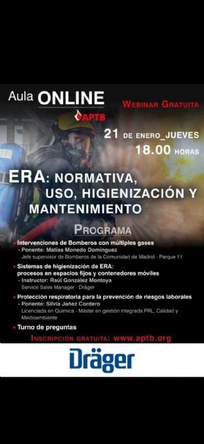 APTB organiza un webinar técnico gratuito sobre los ERA - 1, Foto 1