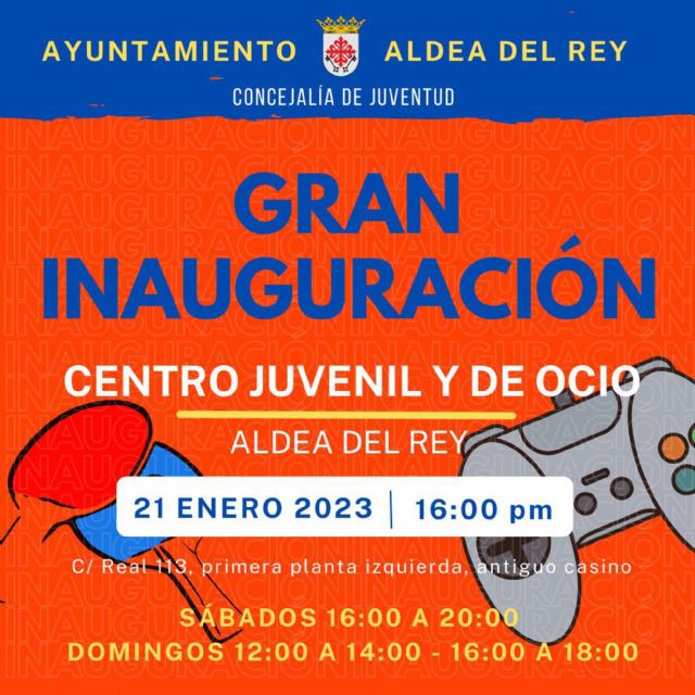 Con su inauguración la concejalía de Juventud del Ayuntamiento de Aldea del Rey pone en marcha el Centro Juvenil y de Ocio - 2, Foto 2