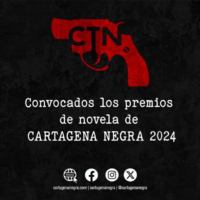 Convocados los premios de novela de Cartagena Negra 2024 - 2, Foto 2