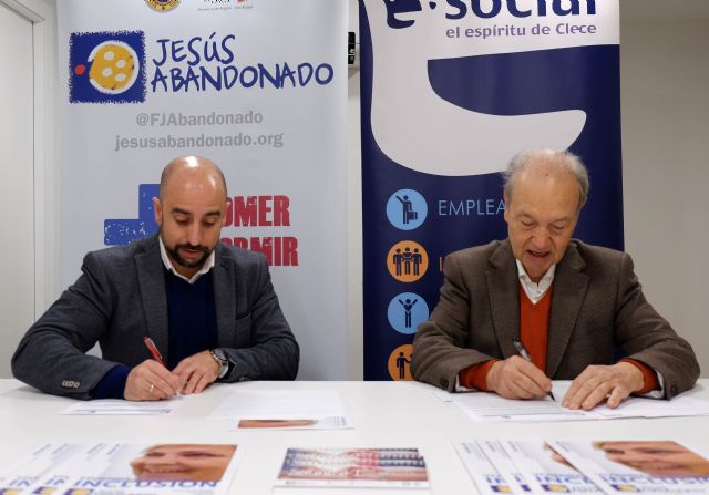 Colaboración entre Fundación Jesús Abandonado y Clece para la inserción laboral de personas en situación de exclusión social - 1, Foto 1