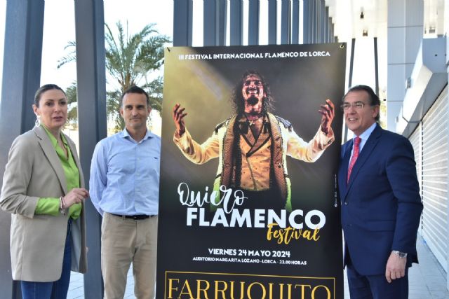 El Festival Internacional Quiero Flamenco regresa a Lorca con el bailaor Farruquito como cabeza de cartel - 1, Foto 1