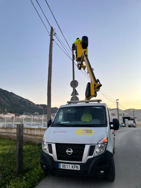 Más de 40 calles de La Albatalía y dos de Murcia renuevan su alumbrado y lo hacen ecoeficiente - 1, Foto 1