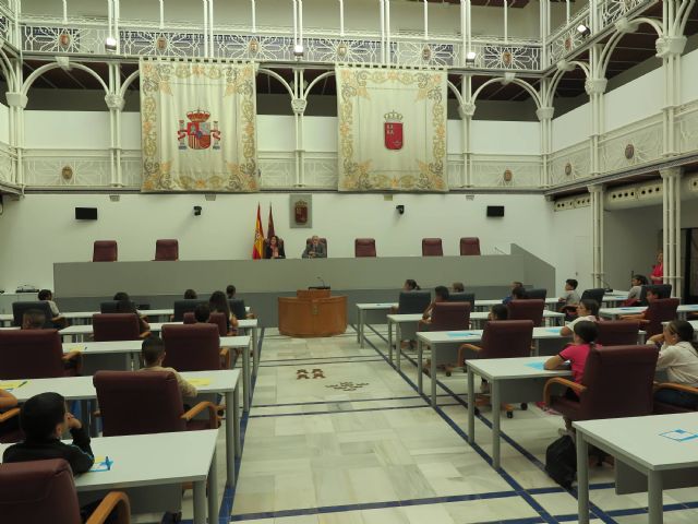 Pleno infantil en la Asamblea Regional de Murcia - 1, Foto 1