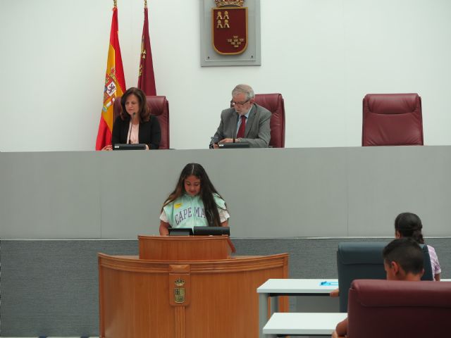 Pleno infantil en la Asamblea Regional de Murcia - 3, Foto 3