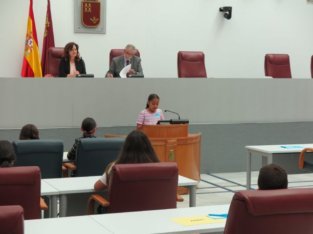 Pleno infantil en la Asamblea Regional de Murcia - 4, Foto 4