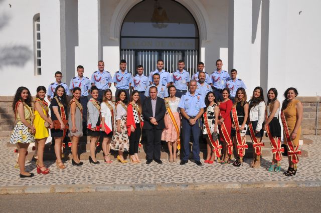 La Federación de Peñas Huertanas y la Reina de la Huerta de Murcia visitan la Academia General del Aire - 1, Foto 1