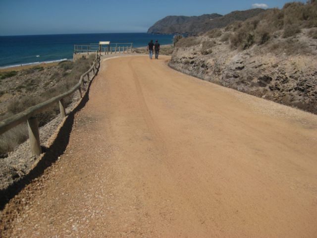 Arrancan las obras de mejora de los dos caminos principales de acceso al Parque Regional de Calblanque - 2, Foto 2