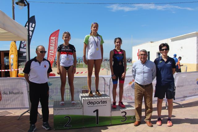 Más de 200 niños participaron en el Triatlón en edad escolar celebrado en San Pedro del Pinatar - 1, Foto 1