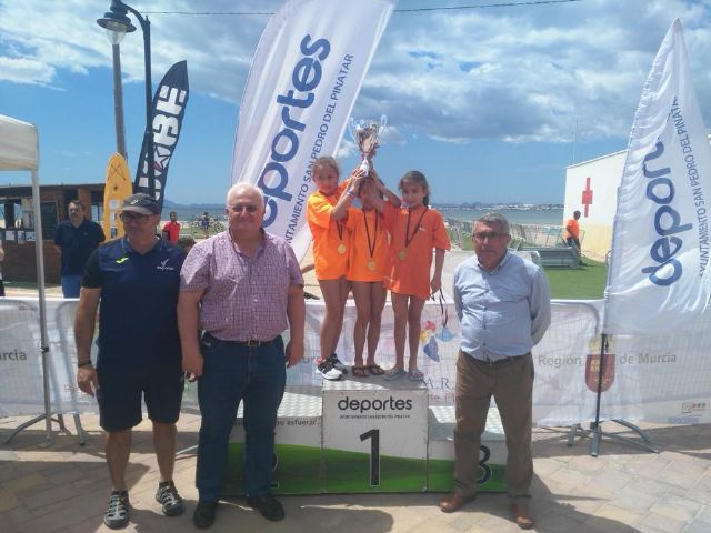 Más de 200 niños participaron en el Triatlón en edad escolar celebrado en San Pedro del Pinatar - 4, Foto 4