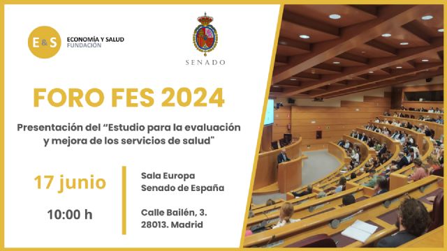 La Fundación Economía y Salud celebrará en el Senado su III Foro FES - 1, Foto 1