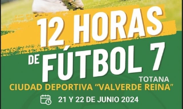 Las 12 Horas de Fútbol-7 tendrá lugar los próximos días 21 y 22 de junio en la Ciudad Deportiva, Foto 1