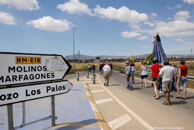 Pozo de los Palos honró en romería a la Virgen de La Guía en sus fiestas populares - 2, Foto 2