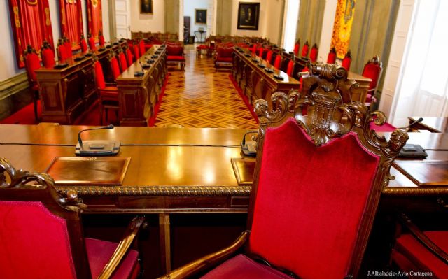 Alcaldia habilita dos salas del Palacio Consistorial para seguir el pleno de investidura - 1, Foto 1