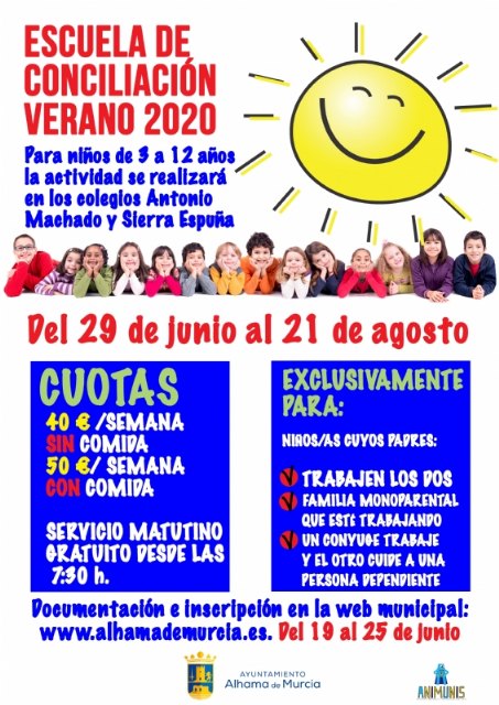 Abierto el plazo de inscripción en la Escuela de Conciliación Verano 2020 - 1, Foto 1