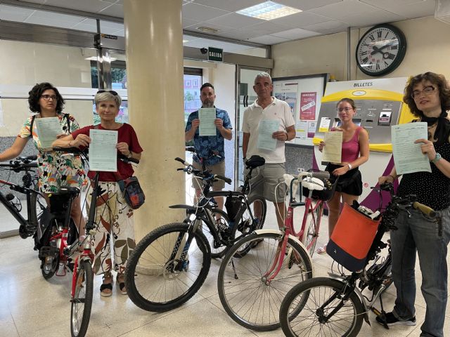 ANSE y Ecologistas en Acción apoyan a los colectivos a favor de la movilidad sostenible activa en la defensa de la línea de FEVE Cartagena-los Nietos - 1, Foto 1