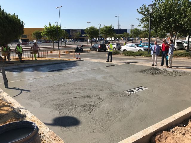 El estacionamiento habilitado por Fomento junto a Juan de Borbón para autocaravanas estará listo en los primeros días de agosto - 1, Foto 1