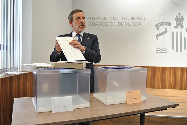 1.099.701 electores podrán votar en las Elecciones Generales del próximo domingo en la Región de Murcia - 1, Foto 1