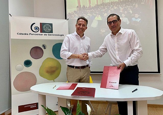 La Fundación Poncemar prorroga el Convenio de la Cátedra de Gerontología con la Universidad de Murcia por cuatro años más - 1, Foto 1