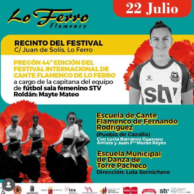 El STV Roldán Fútbol Sala Femenino pregonará la 44ª edición del Festival de Lo Ferro - 2, Foto 2