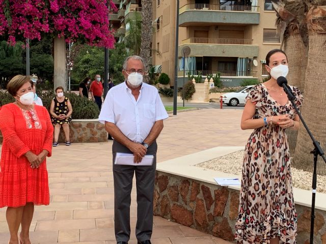 El jardín donde se ubicaba antaño la Cigarrilla lleva desde ayer el nombre del periodista Miguel Ángel Blaya - 3, Foto 3