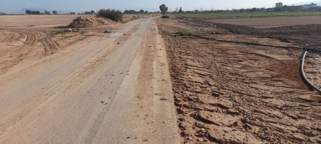 El PSOE de Lorca exige la reparación de los desperfectos ocasionados por la lluvia en la pedanía de Almendricos - 2, Foto 2