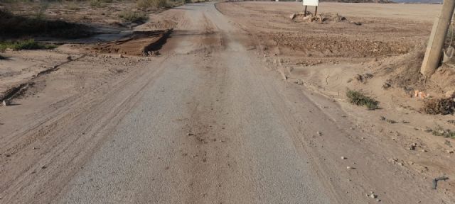 El PSOE de Lorca exige la reparación de los desperfectos ocasionados por la lluvia en la pedanía de Almendricos - 3, Foto 3