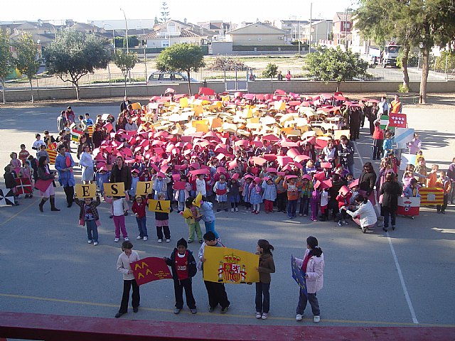 SAN JAVIER / Los alumnos del colegio Joaquín Carrión 