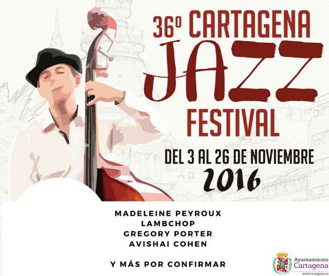 Madeleine Peyroux, Gregory Porter, Lambchop y el contrabajista Avishai Cohen, primeros nombres del Cartagena Jazz Festival - 1, Foto 1