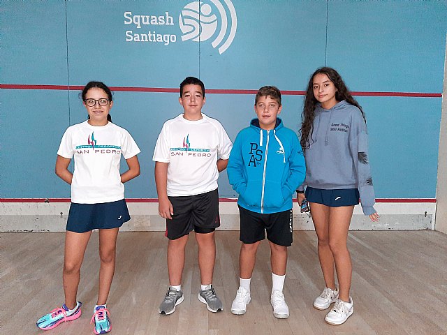 Mónica Hernández Saéz y Alejandro Ruiz Anta, Campeones de la Copa de España sub 13 de squash - 1, Foto 1