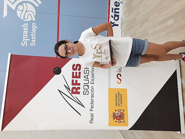 Mónica Hernández Saéz y Alejandro Ruiz Anta, Campeones de la Copa de España sub 13 de squash - 2, Foto 2