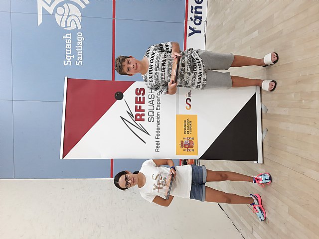 Mónica Hernández Saéz y Alejandro Ruiz Anta, Campeones de la Copa de España sub 13 de squash - 3, Foto 3