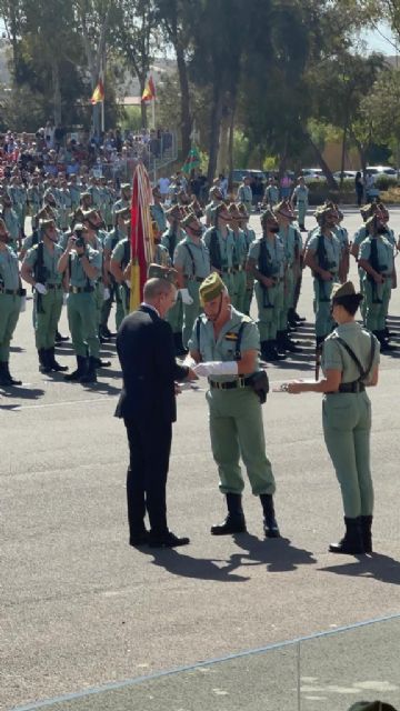 La Legión otorga a Ramón Mateos, presidente del Paso Blanco, el título de Legionario de Honor - 2, Foto 2