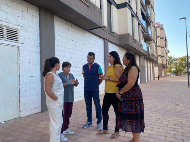 El PSOE solicitará al Ayuntamiento la ampliación de las instalaciones de la Asociación APAT Lorca en el barrio de San Fernando - 1, Foto 1