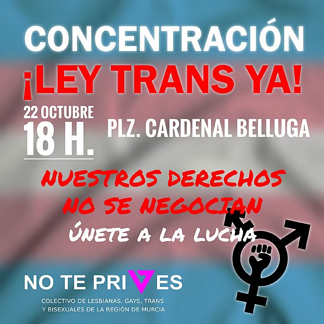 Comunicado de NO TE PRIVES en relación al retraso en la tramitación de la LEY LGTBI+ - 1, Foto 1